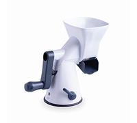 Lacor 60394 - Trituradora de Tomate, Trituradora Manual, Filtro de Acero | En acero inoxidable, para un uso práctico y profesional en cocina; libre de BPA, aporta un acabado cuidado a tu presentación