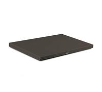Lacor - 60480 - Tabla de Corte Cocina, Polietileno, Con Tacos Antideslizantes, Antibacteriana, Apto para el lavavajillas, Indeformable, Negro, GN 1/2 - 325x265x20 mm