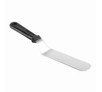 LACOR - 60484 - Espátula acodadada - Acero inoxidable - Mango ergonómico - 24 x 4 cm - Apta para el lavavajillas