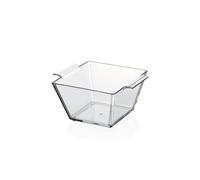 LACOR - 60786 - Cestillo Degustare Transparent, BPA Free, Set de 6 Unidades, Reutilizable e Irrompible, Apto para Lavavajillas, Vajilla para Catering y Celebraciones, Melamina, 140 ml