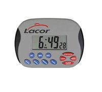 LACOR 60805 - Reloj Digital Cocina con Avisador Acustico - Menaje de Cocina | Para un uso práctico y profesional en cocina; perfecto para el día a día en hostelería y en casa, cómodo de usar y de guardar