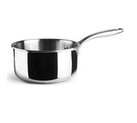 Lacor - 60862 - Cazo Trichef, 3 L, 20 cm, Tricapa de Acero Inoxidable 18/10 y Aluminio 1060, Mango de Acero Fundido, Apto para Inducción, Horno y Lavavajillas