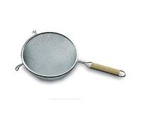 Lacor Colador Doble Malla, Acero, Plateado, 35 Ø(cm)