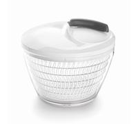 Lacor - 61400 - Centrifugadora MINI de Gran Velocidad, Sistema EasySpeed, 3 piezas: Escurridor, Rejilla, Bol, 100% libre BPA, Ø 19 x 16 cm, Blanco