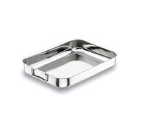 LACOR - 61530 - Rustidera con Asa Abatible 30x22 cms.INOX 18% CR.