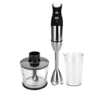 Lacor - 61671 - Batidor eléctrico con Picadora y Vaso 500ml de 700w - Gris