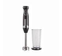 Lacor 61682 - Batidora eléctrica PRO con vaso mezclador de base antideslizante, Acero Inoxidable 18/10, Libre de BPA