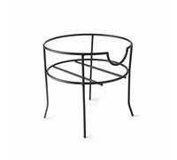 Lacor - 61955 - Soporte Jarra Agua, Soporte Dispensador Bebidas, Soporte para la Jarra con ref. 61951, Fácil Limpieza, Alambre de Acero, Resistente y Duradero, 19.5 x 18.5cm, Negro Mate