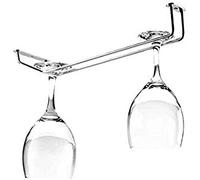 Lacor Soporte DE Copas Techo Simple, Acero Inoxidable, Plata