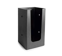 LACOR 62280 Soporte Organizador para Tazas de Café, Desechables, Vasos Papel, Apto para lavavajillas, 11.5 x 11.5cm, Plástico, Negro