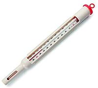 Lacor 62532 - Termómetro De leche - Transparente - Menaje Profesional | Para un uso práctico y profesional en cocina; perfecto para el día a día en hostelería y en casa, cómodo de usar y de guardar