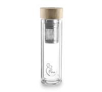 Lacor 62534 - Botella Termo Flora, Botella con Filtro Infusor, Fabricada