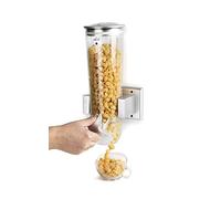 Lacor Dispensador de Cereales Giratorio de Pared Simple, 1'50 litros, 1 Liter, Plástico, Claro