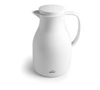 LACOR 62579 Jarra termo libre de BPA con doble pared y capa de vidrio en el interior, Blanco, 1.50 l