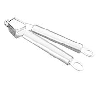 Lacor 62685 - Prensa Ajos Luxe Acero Inoxidable - Menaje Profesional | En acero inoxidable, para un uso práctico y profesional en cocina; ideal para cocina profesional y uso diario en casa