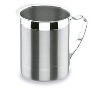 LACOR 62726 - Jarra Acero Inoxidable 2, 5 litros - Hogar y Hostelería | En acero inoxidable, para servir y conservar bebidas; con 2,5 L de capacidad, cómodo de manejar y de guardar tras el servicio