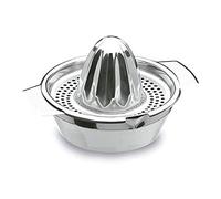 LACOR 62912 - Exprimidor Manual Acero Inoxidable 12cm - Utensilio de Cocina | En acero inoxidable, zumos naturales al instante; ideal para cocina profesional y uso diario en casa, para tu cocina cada día