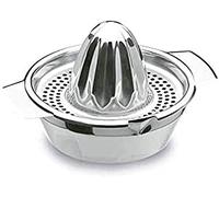 LACOR 62952 - Exprimidor Manual Acero Inoxidable, 10 cm - Menaje de Cocina