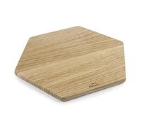 Lacor - 63041 - Salvamanteles Magnético, Tabla Protectora con Imán, Protector de Calor para cualquier Superficie, Potente Imán Integrado, Apto para Ollas y Sartenes, 23x20 cm, Roble
