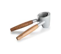 Lacor 63059 - Cascanueces Wood, Aleación de Aluminio y Mango de Madera | En aluminio ligero, para un uso práctico y profesional en cocina; agarre ergonómico, práctico y fácil de guardar