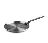 LACOR 63326 - Crepera Ferrum, Apta para Todo Tipo de Fuegos, Made in Spain | En hierro natural, crepes y tortitas finas y doradas; apto para inducción y horno, de 22 cm de diámetro, versátil y duradero