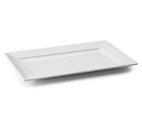 LACOR - 63533 - Bandeja Rectangular De Melamina Classic 30x21x3cm- Blanco