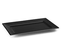 LACOR - 63543 - Bandeja Rectangular De Melamina Classic 30x21x3cm- Negro