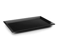 Lacor - 63546 - Bandeja Rectangular De Melamina Classic 70x30x2cm- Negro