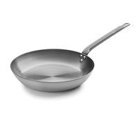Lacor Sartén Sin Antiadherente, Ecológica, Compatible con Vitrocerámica, Eléctrico, Gas e Inducción, 40 cm, Hierro Fundido, Fabricada en España, Gris