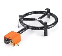 LACOR 63731 - Paellera Gas Butano, 1 Quemador, Negro, 40 x 60 cm | Para arroces y paellas de gran formato; diseñado para acompañarte en tus preparaciones diarias con comodidad y buen resultado