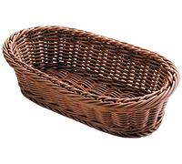 LACOR - 63880 - Cesta De Pan Oval 19x14x8 cm - Marrón