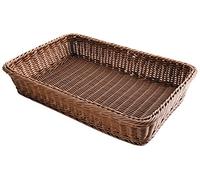 LACOR 63890 - Cesta De Pan Rectangular 53x33, 5x9 cm- Marrón - Cocina
