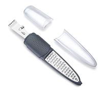 LACOR 63911 - Rallador Decorador Limon 3 Funciones - Gris - Uso Profesional | Ralla queso, fruta y verdura sin esfuerzo; perfecto para el día a día en hostelería y en casa, cómodo de usar y de guardar
