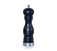 Lacor - 64530 - Molinillo Black, Molinillo Cocina, Muela de Cerámica, Aptos para sal, Pimienta, Otras Especias, Madera de Caucho, Pomo ajustable, Diseño Clásico, Ergonómico, Altura 30 cm