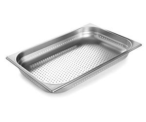 LACOR - 66017 - Cubeta Perforada2/1 150 Alta Sin Asa Inox18/10