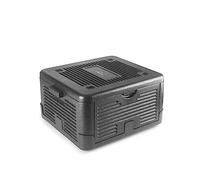 Lacor - 66064 - Caja Isotérmica Temple, Fabricada en EPP, Mantiene los Alimentos Frios o Calientes, Ligera, Resistente y Aislante, Impermeable, Totalmente plegable, 18L, Negro