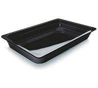 Lacor 66165J - Cubeta negra melamina gn 1/1 530x325x65