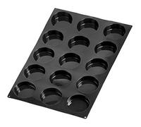LACOR 66748 - Molde Florentina de 15 cavidades para horneado y congelación, Silicona, Libre de BPA, Ø 100x20 mm, 100 ml