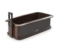 Lacor Molde Desmontable Cake 29x13x7 cm, Silicona, Marrón