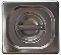 Lacor - 66906DZ - Tapa Encastrada para Cubeta GN1/6 Con Asa Inox18/10