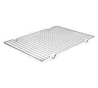 LACOR, 66927 Rejilla Rectangular para repostería, Plata, 43 x 30 cm