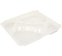 Lacor 66952 Bandeja Autoservicio Policarbonato, Blanco, 33 x 33 cm