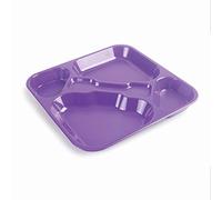 Lacor - 66961 - Bandejas Autoservicio Fabricadas en Policarbonato de máxima Alérgenos, Compatible con la Tapa 66962 , Medidas 33x33x4 cm, Morado