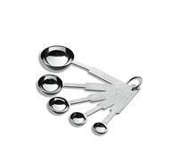 Lacor 67001 - Juego de 5 Medidas Cucharas Acero Inoxidable - Cocina | En acero inoxidable, listo para el uso diario en cocina; ideal para cocina profesional y uso diario en casa, de gran utilidad
