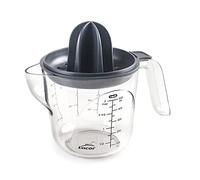 Lacor 67134 Manual, Exprimidor para Zumos, con Jarra Medidora Desmontable, Plástico, Libre de BPA, Apto para Lavavajillas, 500 ml, ABS, Gris