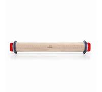 Lacor - 67142 - Rodillo Amasar con anillas Madera Haya 38cm