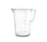 Lacor - 67212 - Jarra Medidora, Taza de Medir, Medidor de Líquidos, Polipropileno, Libre de BPA, 15 cm, 2 L