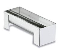 Lacor 68002 - Molde 1/2 caña, desmontable, redondo, 50 cm, inoxidable