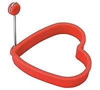 Lacor - 68082 - Molde Huevo Corazón Silicona - Rojo