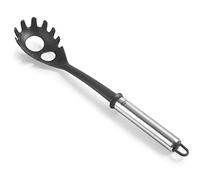 Lacor 68273 Servidor spaguetis Due, Nylon, Acero Inoxidable, Silicona, Libre de BPA, 36'5 cm, Nailon